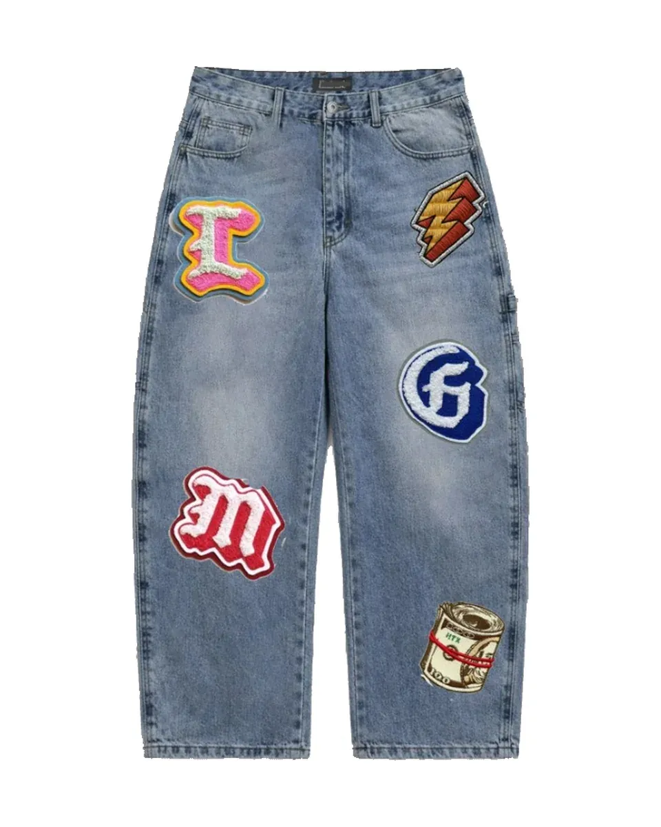 Jeans Toppe, jeans ampio · denim chiaro